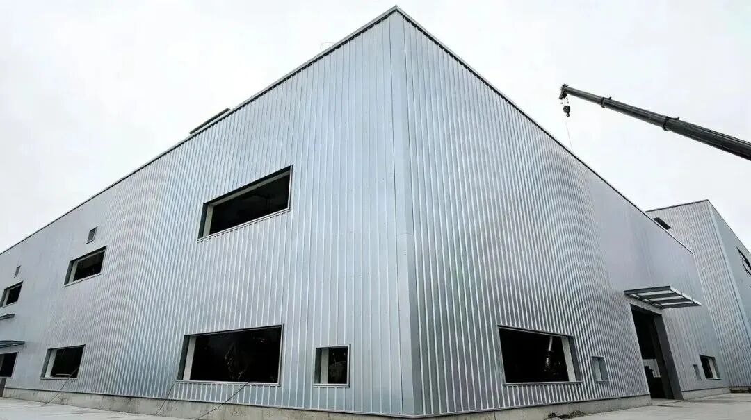 获得新突破！通瑞激光钢结构公司承建的首个构筑单体落成