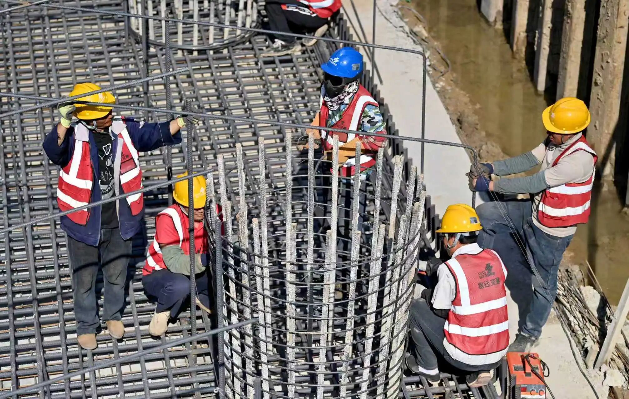 五一特辑 | 鄂州东站综合客运枢纽路路及配套工程建设“不打烊”